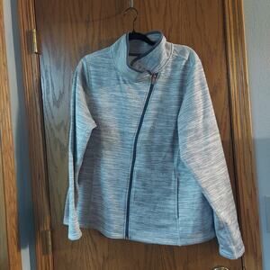 Champion Gray Zip Up Sweatshirt - XL - Great Condition!